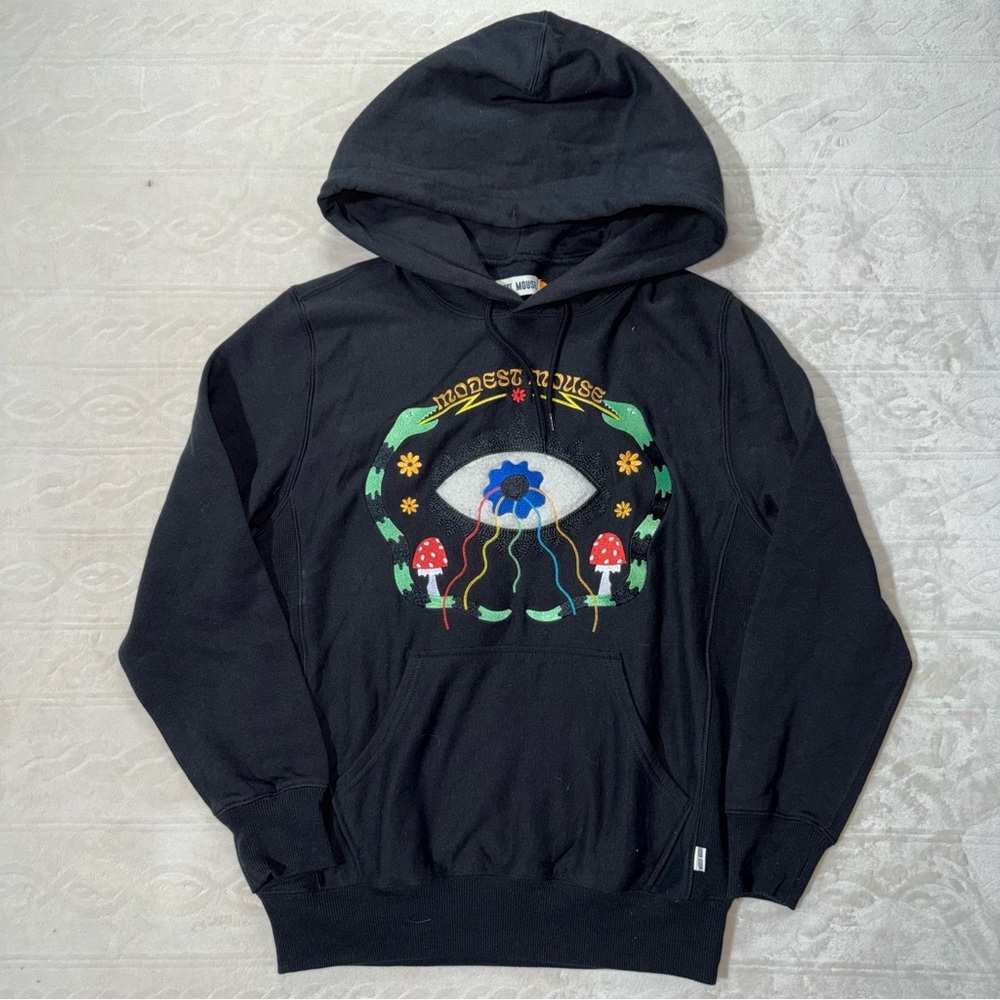 Modest‎ Mouse Snake Eye Hoodie Black